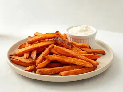 Süßkartoffelpommes